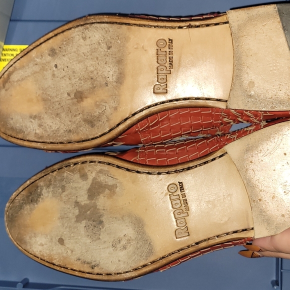 RAPARO Red Oxfords, Size 8 - Picture 6 of 7